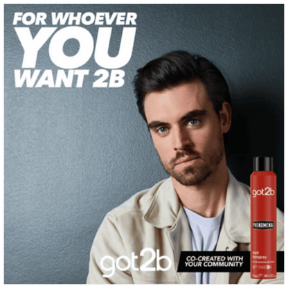 Schwarzkopf Got2b Phenomenal Matt Hairspray Natural Matte Look Available in Pakistan