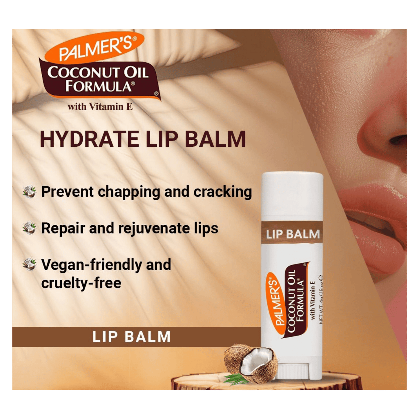 Palmer’s Cocoa Butter Lip Balm Soft & Hydrating Lip Care Available in Pakistan