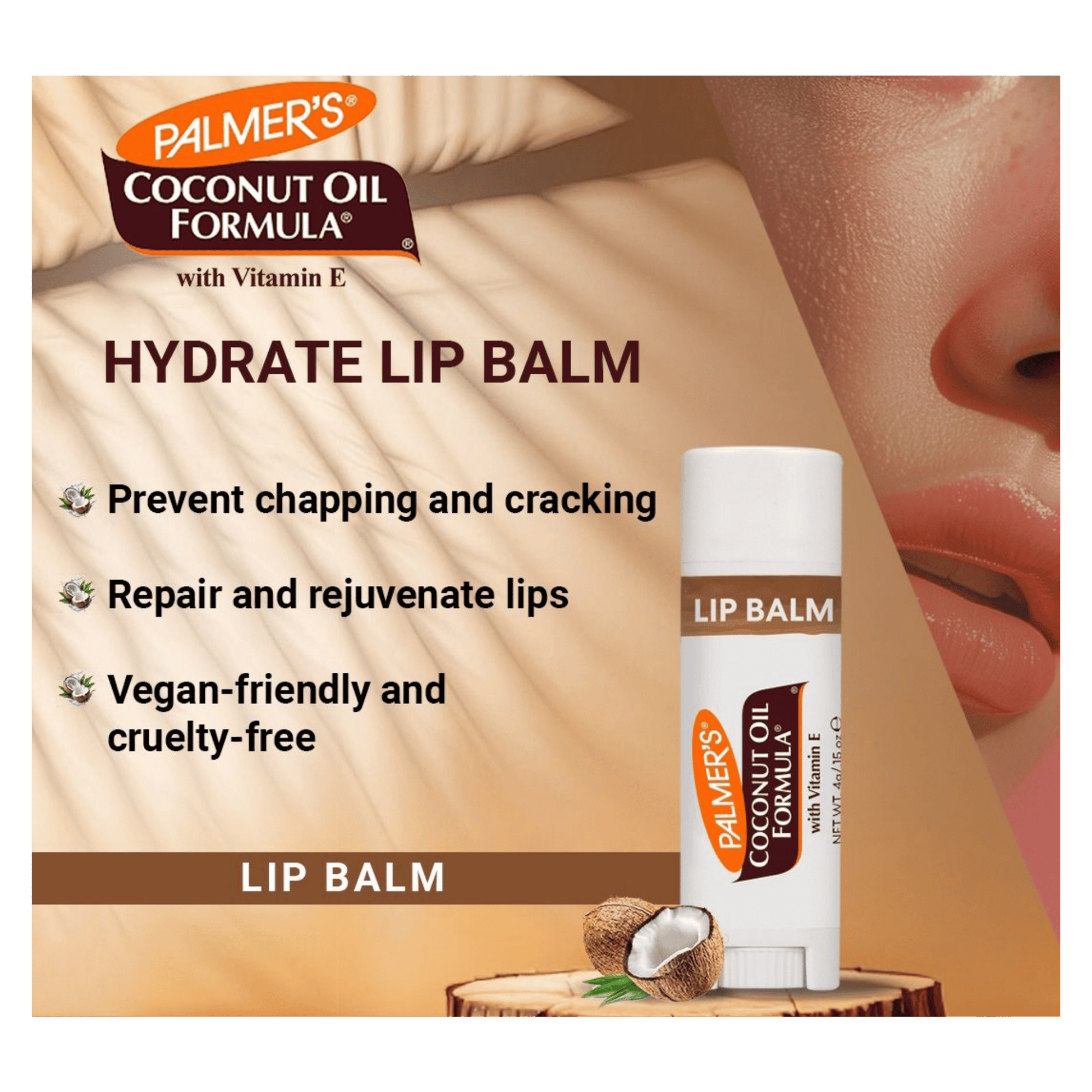 Palmer’s Cocoa Butter Lip Balm Soft & Hydrating Lip Care Available in Pakistan