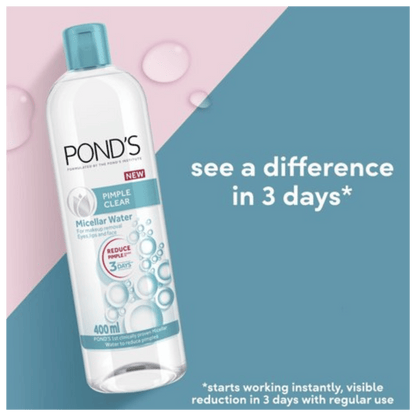 Pond’s Pimple Clear Micellar Water Available Online in Pakistan