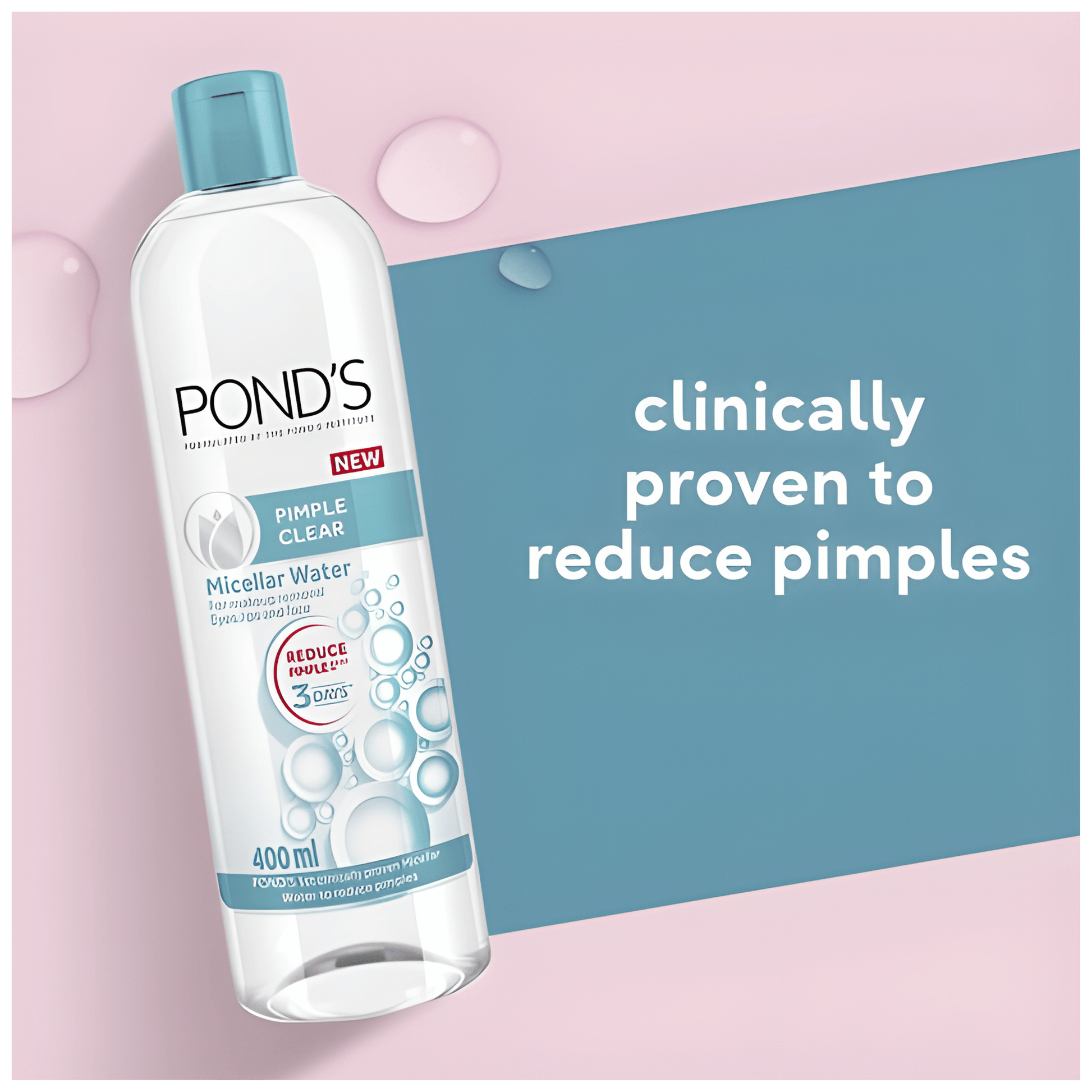 Pond’s Pimple Clear Micellar Water Available Online in Pakistan