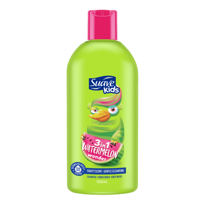 Suave Shampoo + Conditioner + Body Wash