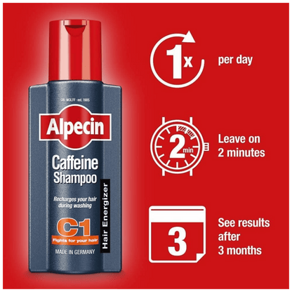 Alpecin Caffeine Shampoo C1 Strengthening Hair Shampoo Available in Pakistan