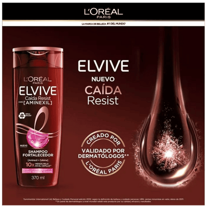 L’Oreal Paris Elvive Fortalecedor Shampoo (370ml)