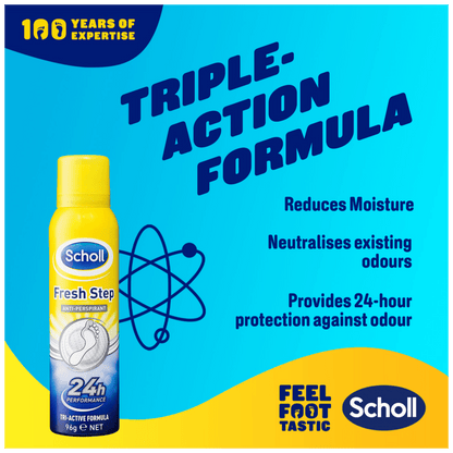 Scholl Fresh Step Antiperspirant Spray (150ml)