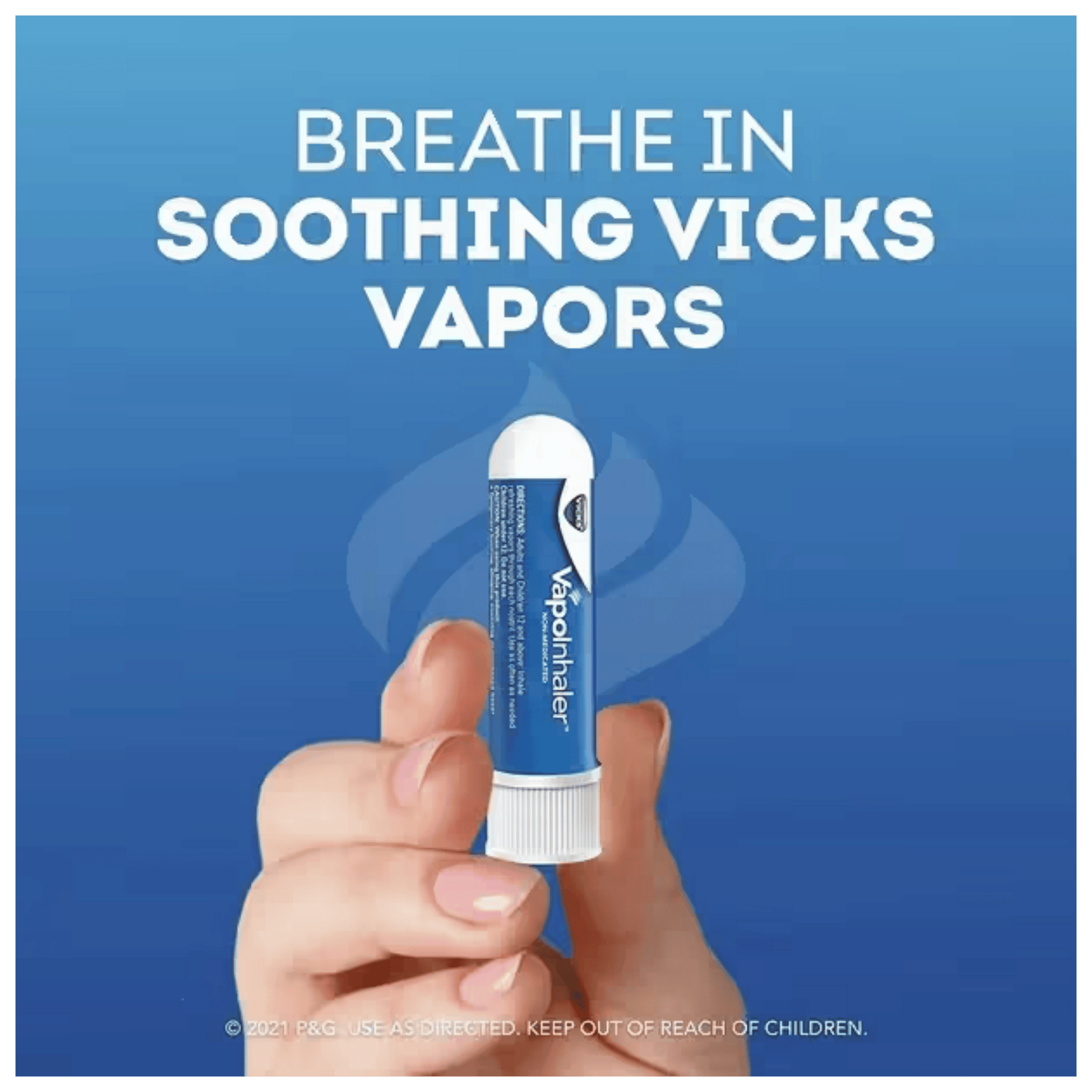 Vicks Nasal Inhaler for Blocked Nose and Congestion