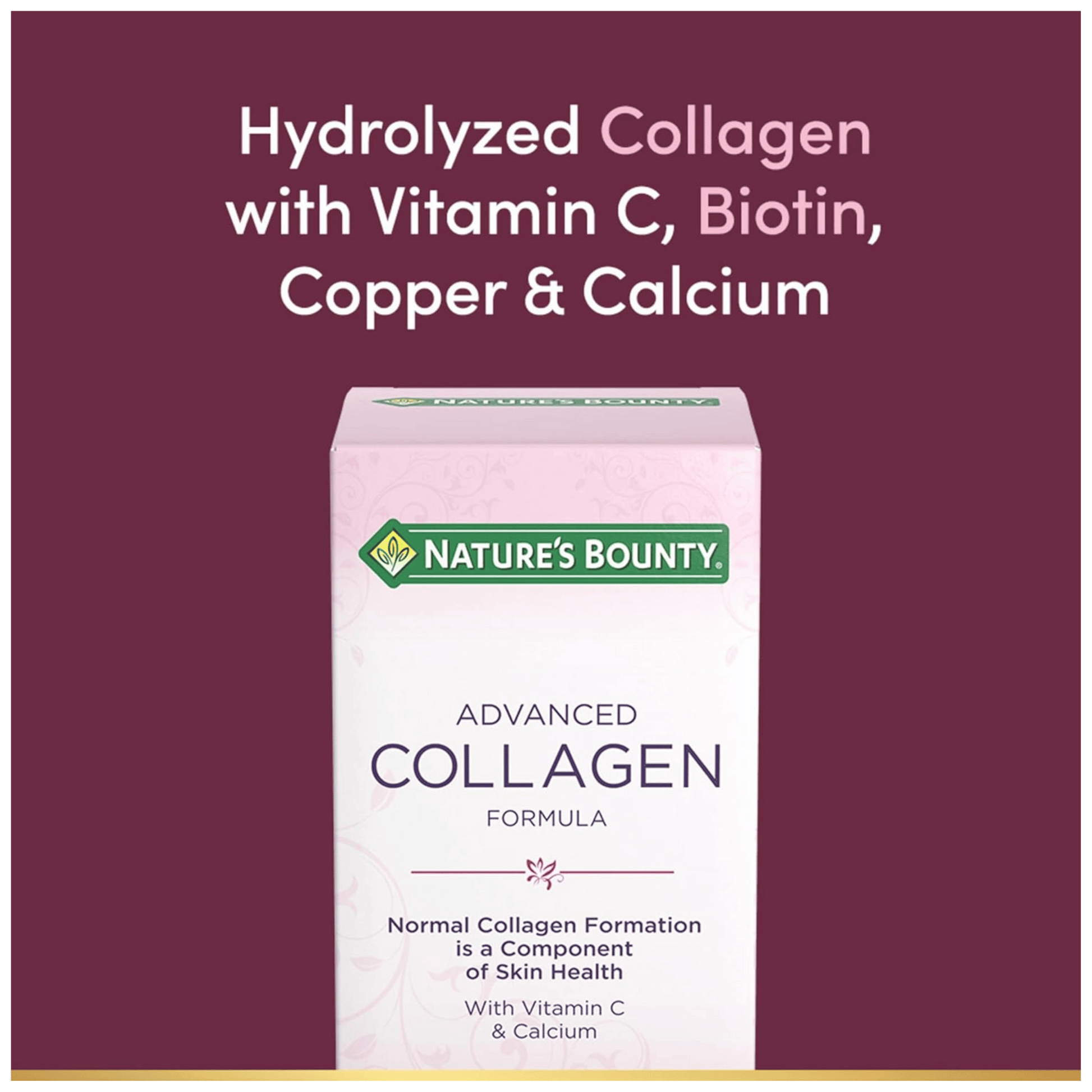 Nature’s Bounty Collagen with Vitamin C and Biotin