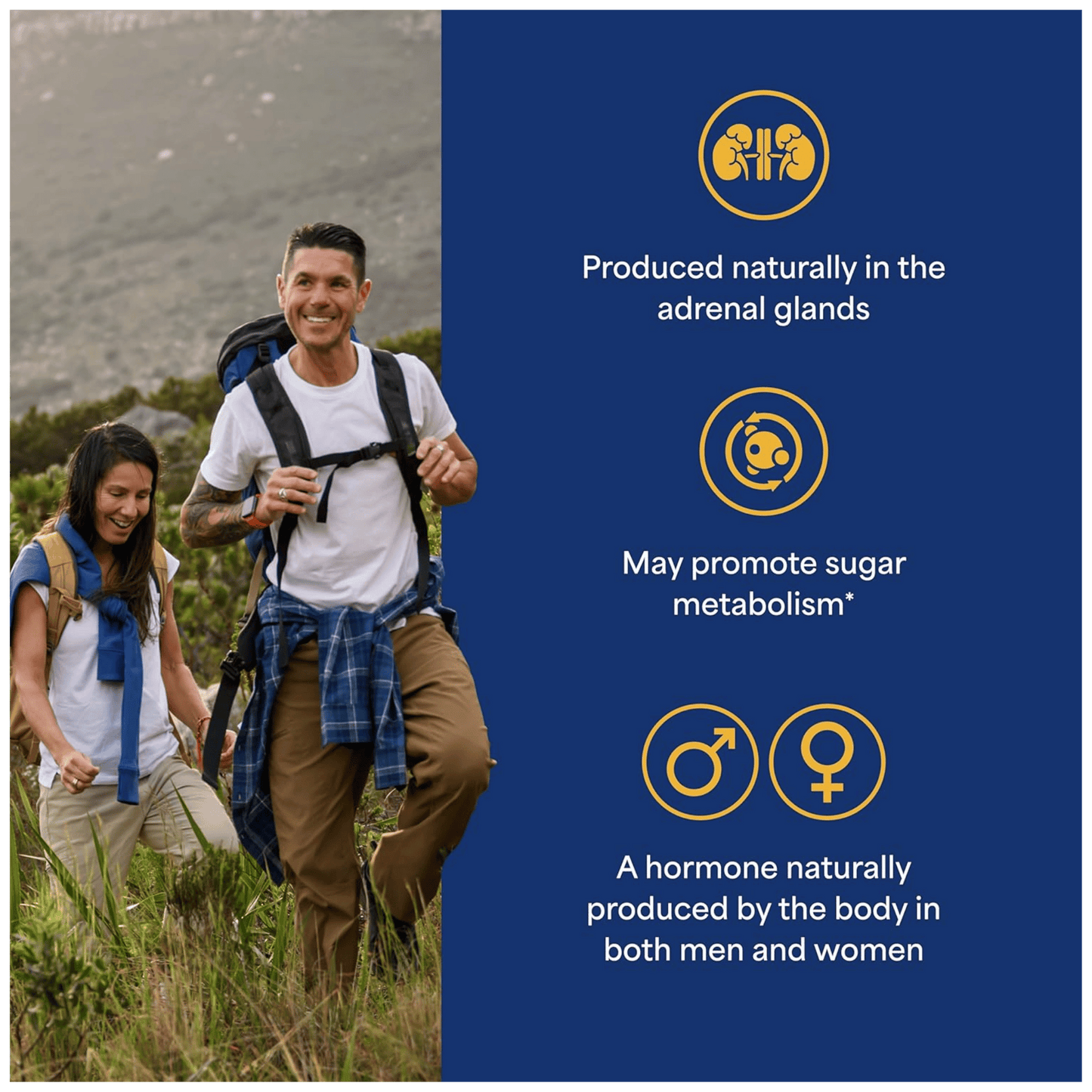 Puritan’s Pride Youth Guard DHEA 50mg 100 Tablets Dietary Supplement for Hormone Support