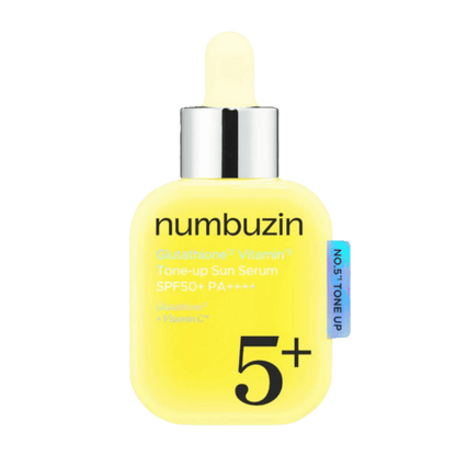 Numbuzin No.5+ Glutathione Vitamin Tone-up Sun Serum (30ml)