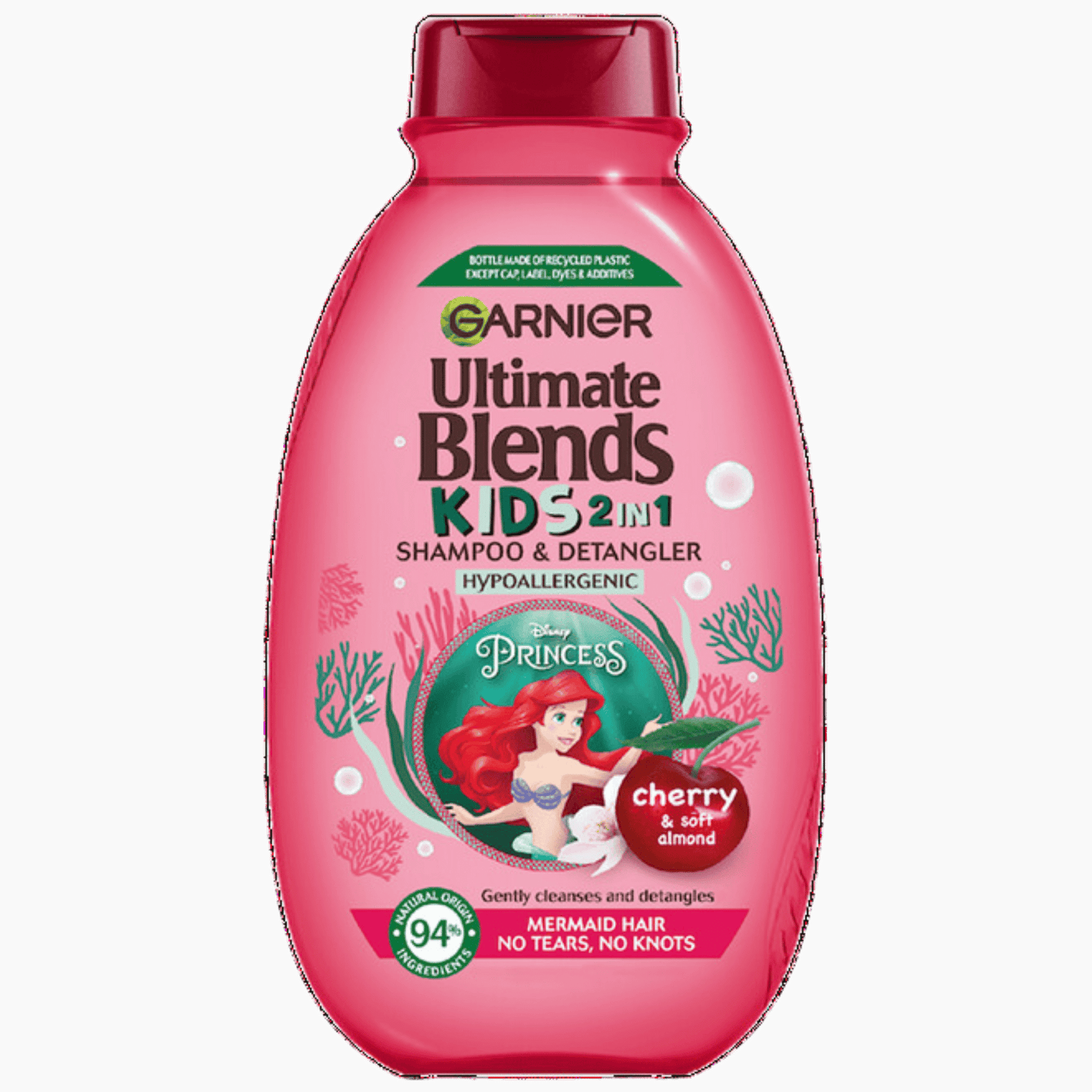 Buy Garnier Ultimate Blends Kids 2 In 1 Shampoo & Detangler Cherry (250ml) In SkinStash!