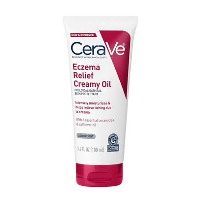 Get Cerave Eczema Soothing Creamy Oil With Hyaluronic Acid Fragrance Free  All over Pakistan