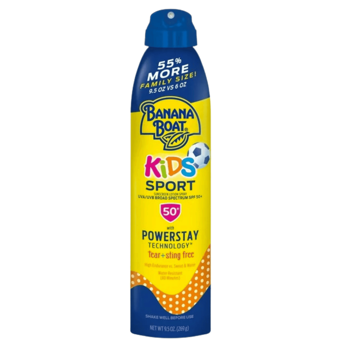 Banana Boat Kids Sport Sunscreen Lotion Spray 50+ (269g)