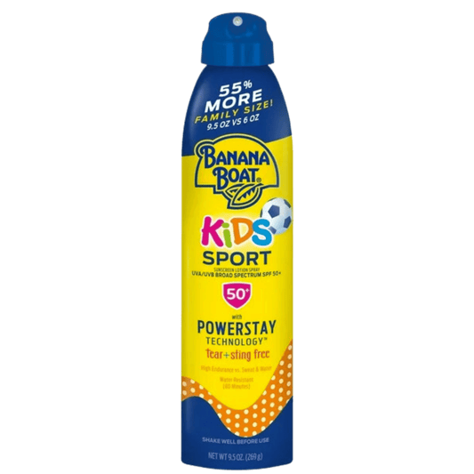 Banana Boat Kids Sport Sunscreen Lotion Spray 50+ (269g)