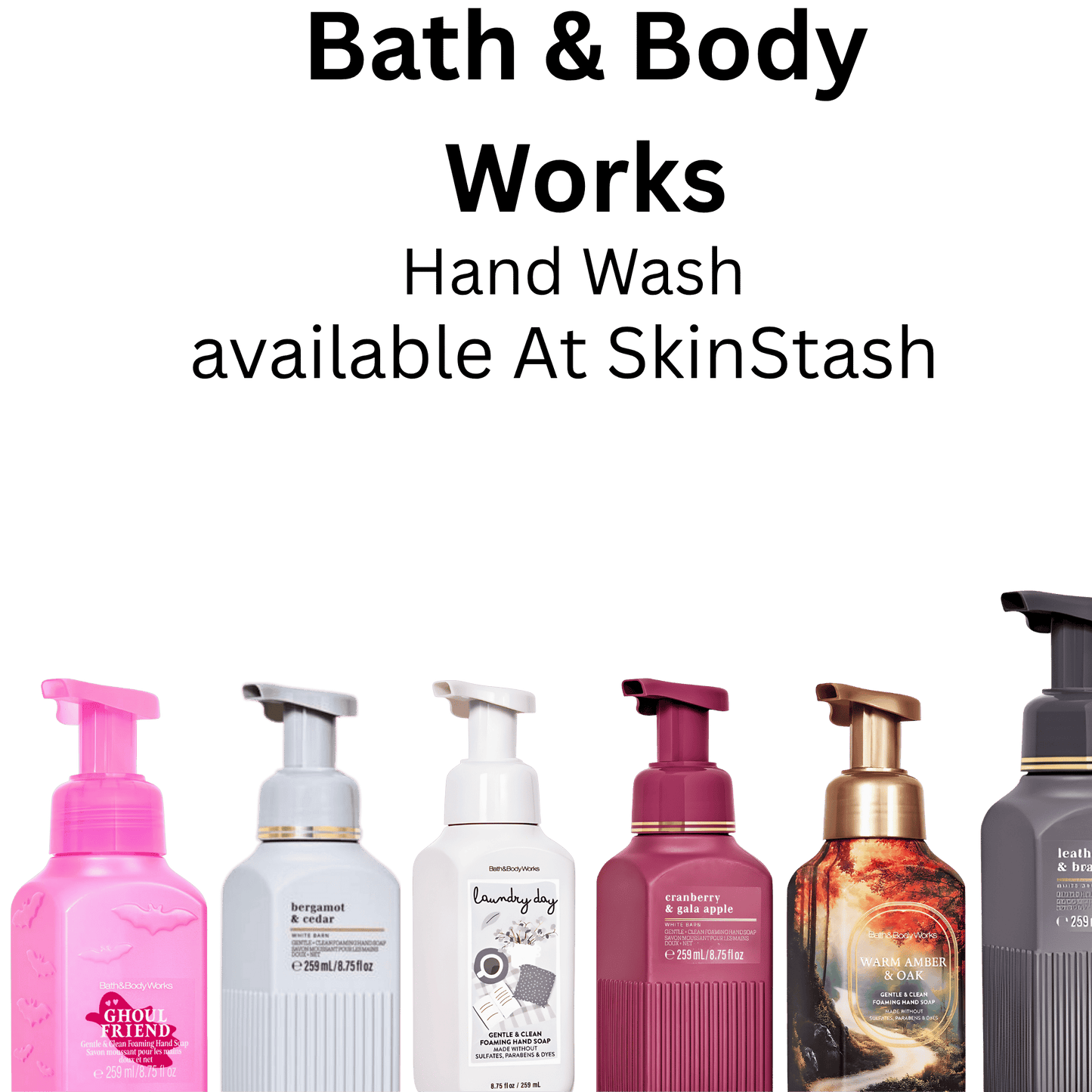 Bath & Body Works Gentle & Clean Foaming Hand Wash (259ml)