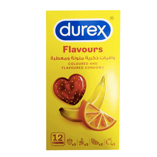 Durex coloured & flavoured condoms 12 pack pakistan