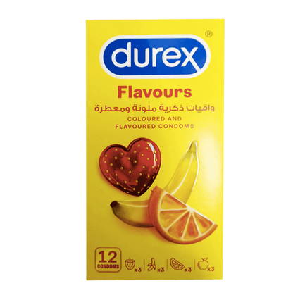 Durex coloured & flavoured condoms 12 pack pakistan