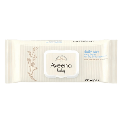 Buy Aveeno Daily Care Face And Body Baby Wipes, 72-Wipes In SkinStash!