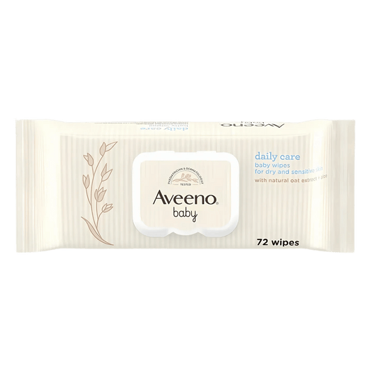 Buy Aveeno Daily Care Face And Body Baby Wipes, 72-Wipes In SkinStash!