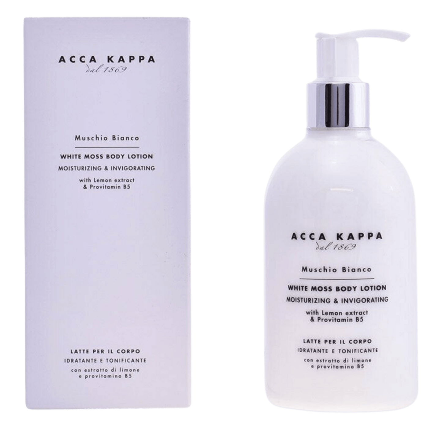 Acca Kappa Muschio Bianco White Moss Body Lotion Moisturizing & Invigorating skinstash in Pakistan