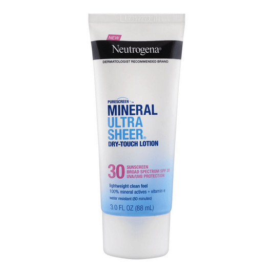 neutrogena mineral ultra sheer sunscreen