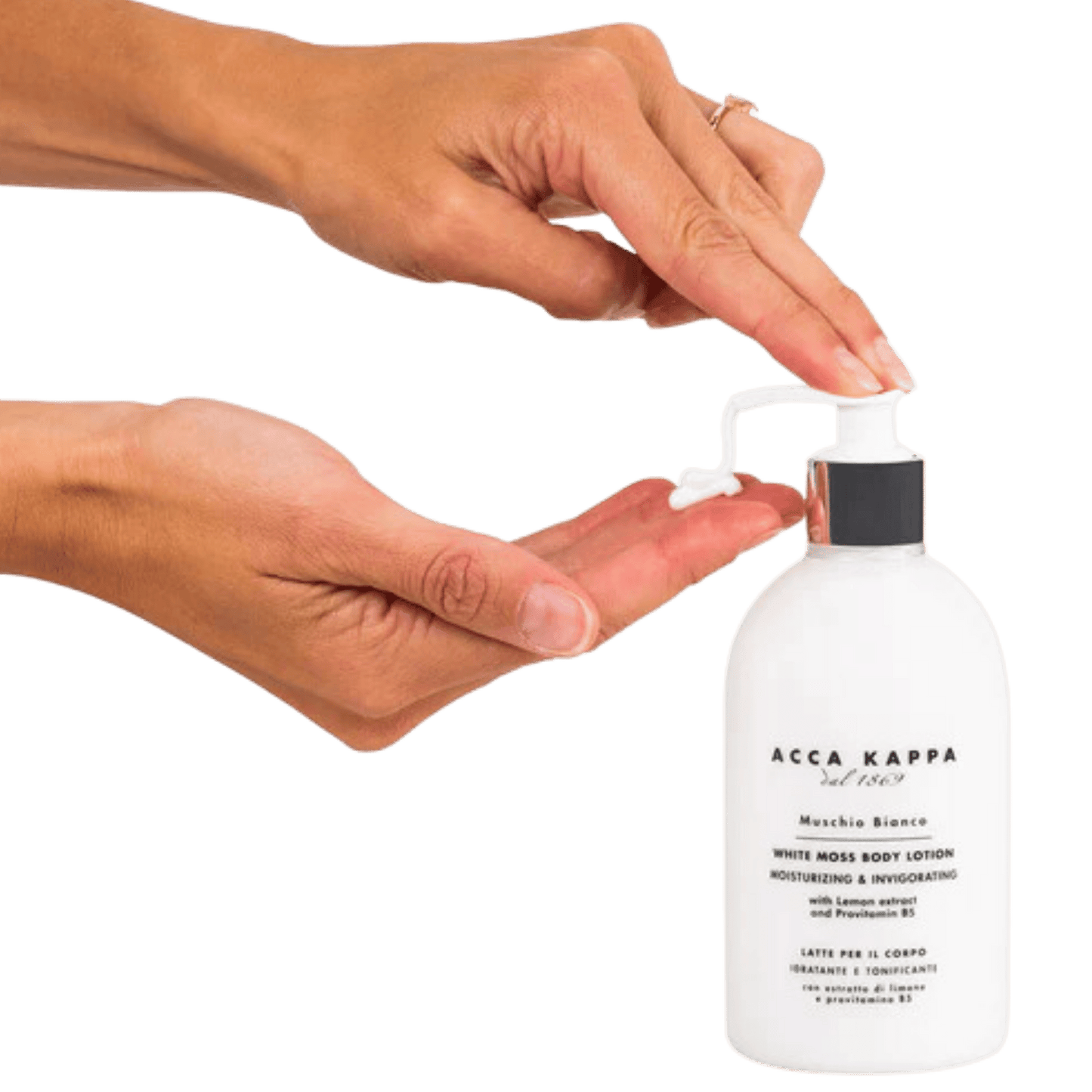 Acca Kappa Muschio Bianco White Moss Body Lotion Moisturizing & Invigorating (300ml)