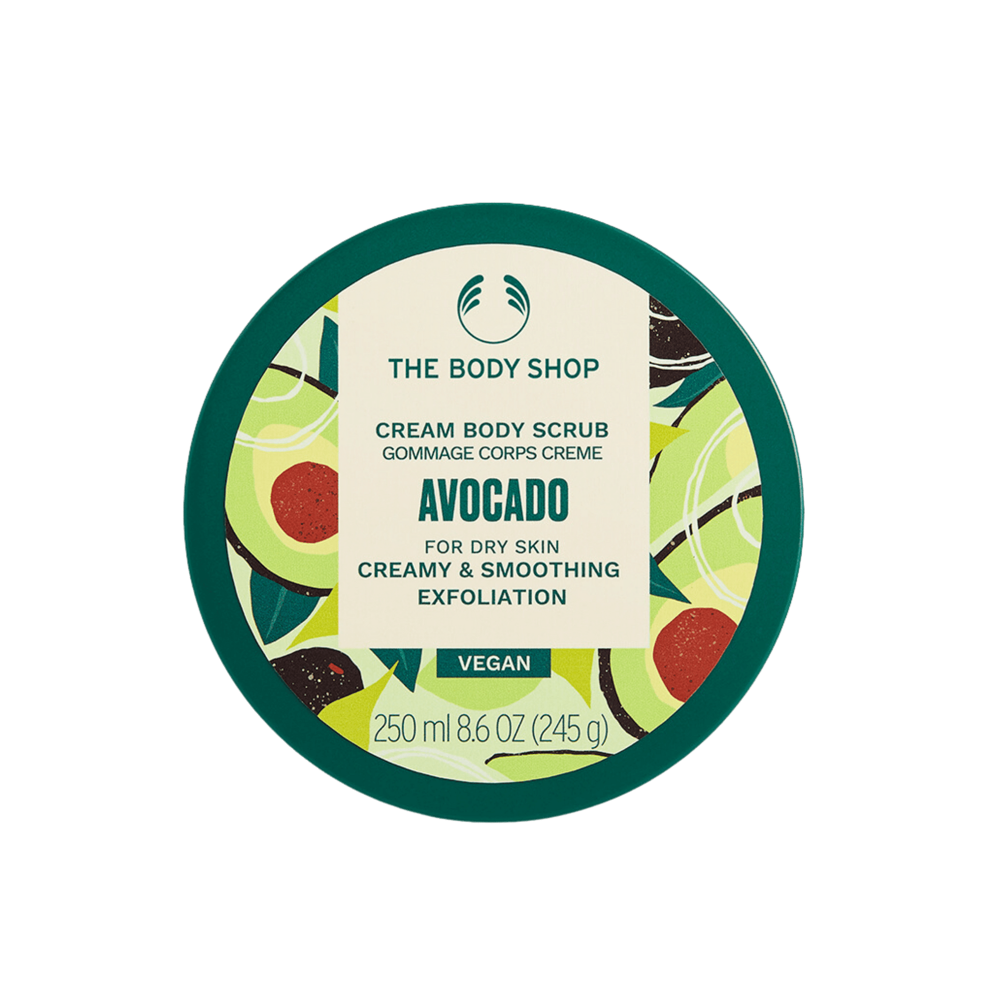 buy The Body Shop Avcado Cream Body Scrub in Pakistan!