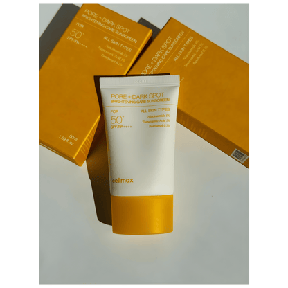 Celimax Pore + Dark Spot Brightening Care Sunscreen SPF Available in Pakistan