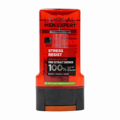 Buy Loreal Men Expert Shower Gel Stress Resist (300ml) In SkinStash!