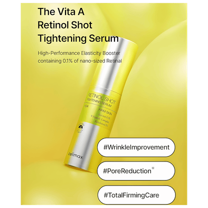 Celimax Retinol Shot Tightening Serum Available in Pakistan