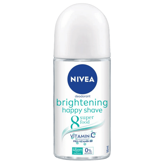 Nivea Brightening Happy Shave Deodorant Roll on (50ml) Buy Online In Pakistan Frm SkinStash!