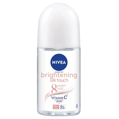 Buy Nivea Brightening Silk Touch 8 Super Food Roll on (50ml) In SkinStash!