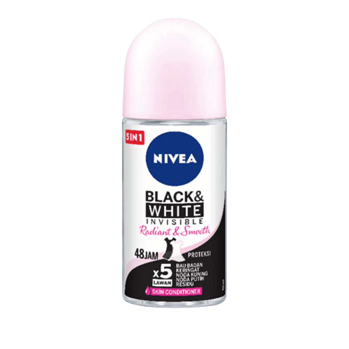 Buy Nivea Black & White Invisible Radiant & Smooth Roll-On (50ml) In SkinStash!