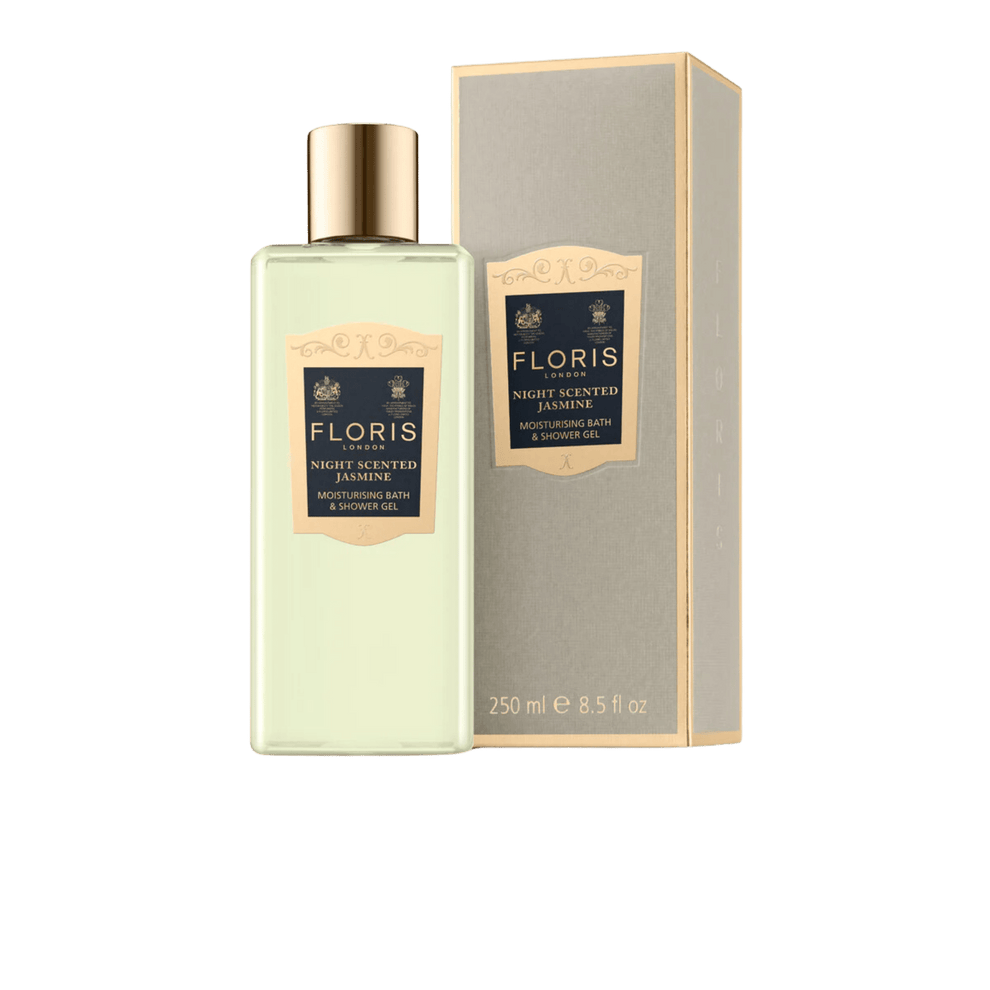 Floris London NIGHT SCENTED JASMINE Moisturising Bath & Shower Gel ( SkinStash