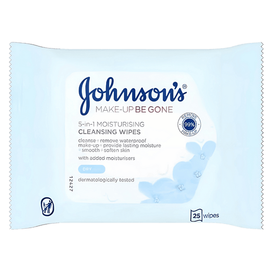 Johnson's Make Up Be Gone 5 In 1 Cleansing Wipes (25)