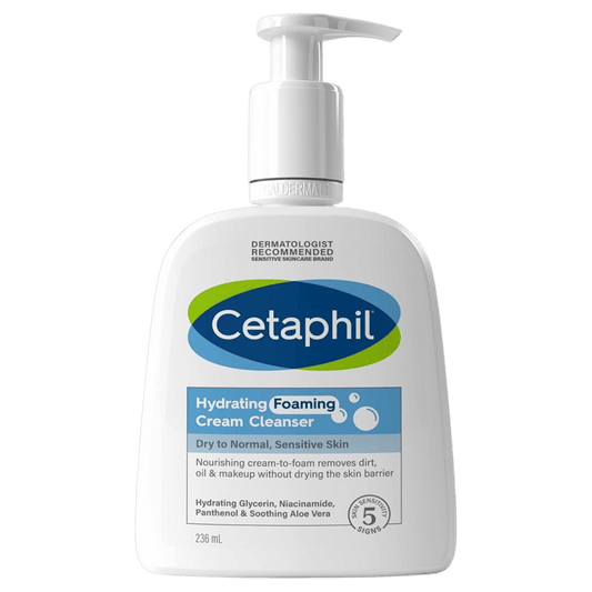 Buy Cetaphil Hydrating Foaming Cream Cleanser (236ml) In Pakistan!