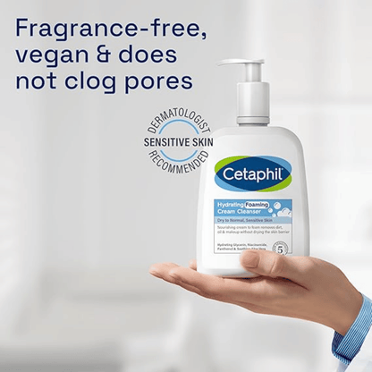 Cetaphil Hydrating Foaming Cream Cleanser (236ml)