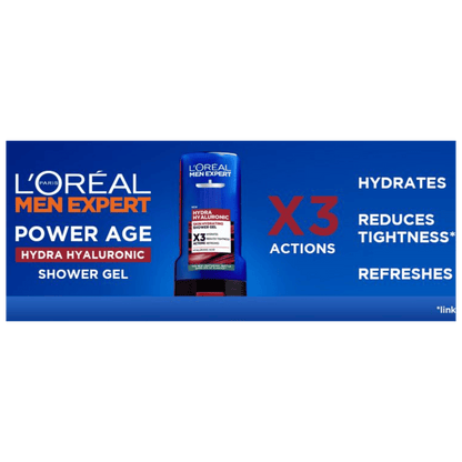 L'Oreal Men Expert Hydra Hyaluronic Shower Gel (300ml)