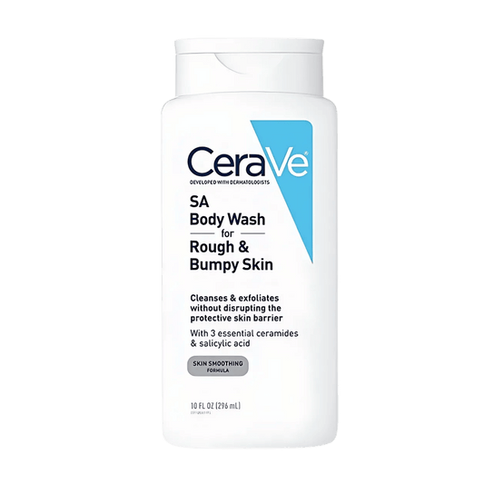 CeraVe SA Body Wash - Improve Skin Texture and Reduce Keratosis Pilaris, Suitable for Pakistani Skin Types