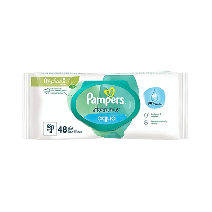 Pampers Harmonie Aqua Baby Wipes (48)