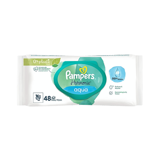 Pampers Harmonie Aqua Baby Wipes (48)