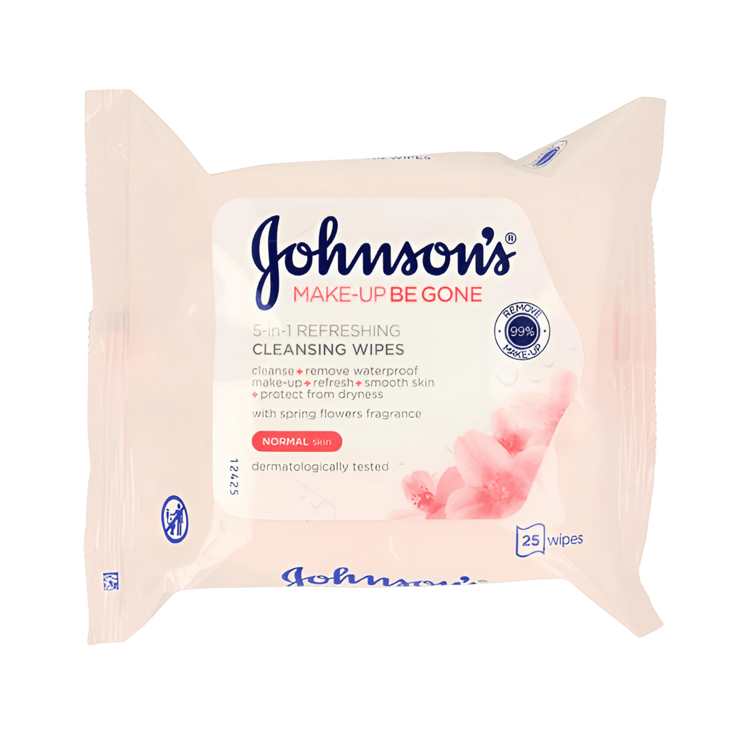 Johnson's Make Up Be Gone 5 In 1 Cleansing Wipes (25)