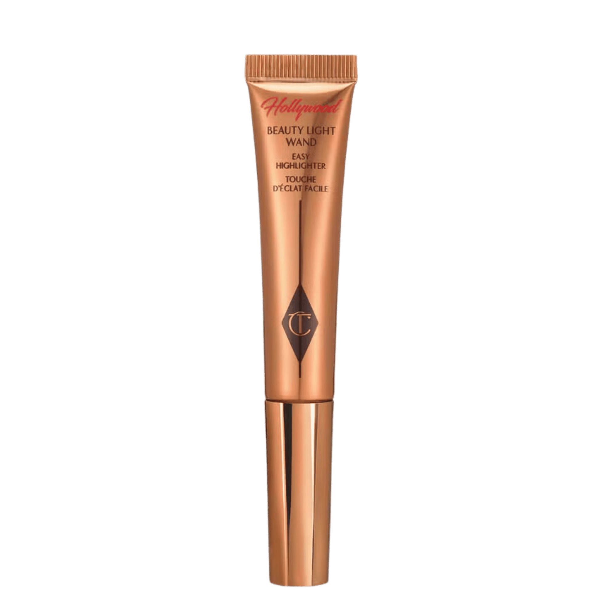 Charlotte Tilbury Hollywood Beauty Light Wand - Buildable, Blendable Highlighter and Blush for a Natural Finish, Perfect for Pakistani Skin