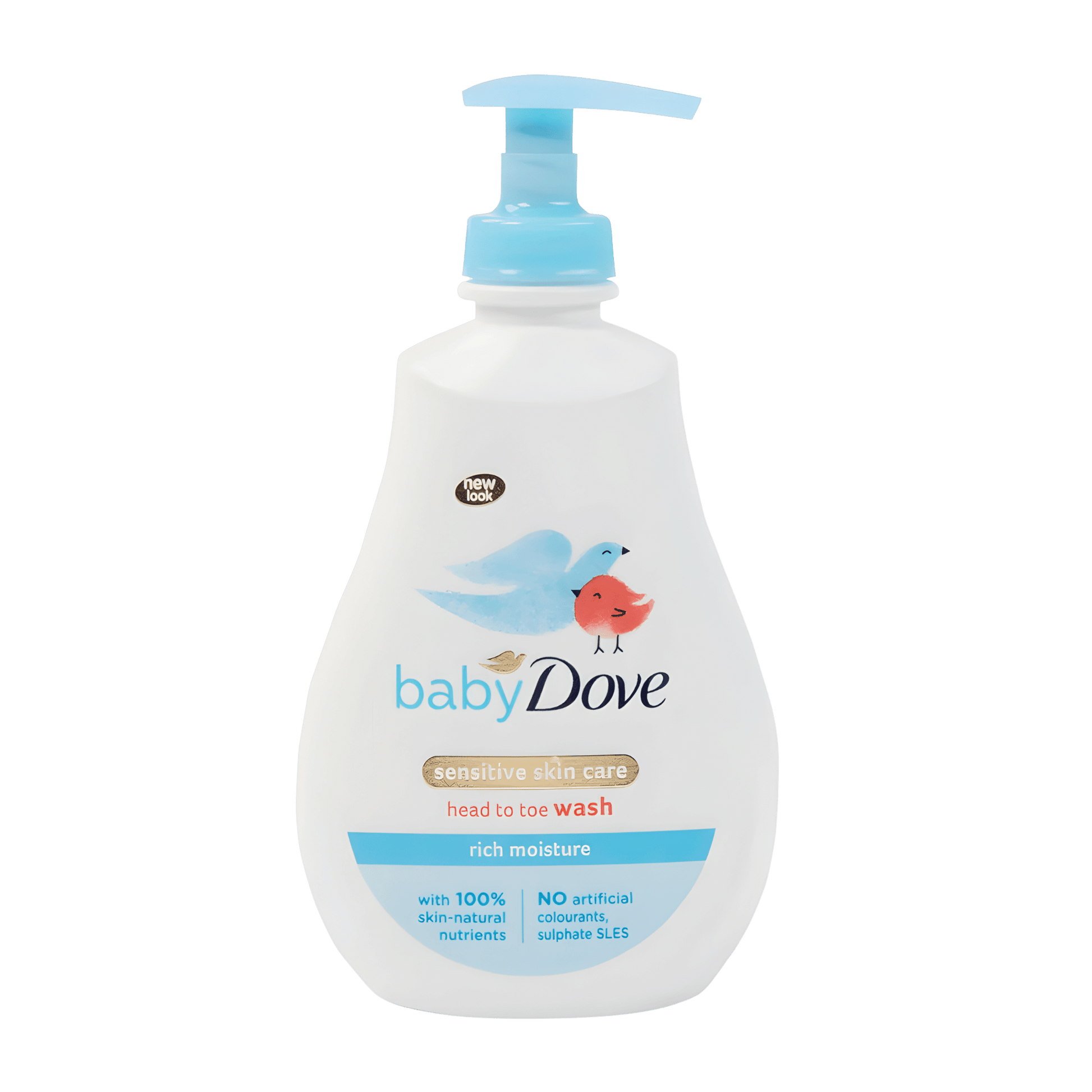 Dove Baby Rich Moisture Head To Toe Wash Gentle baby body wash available in Pakistan