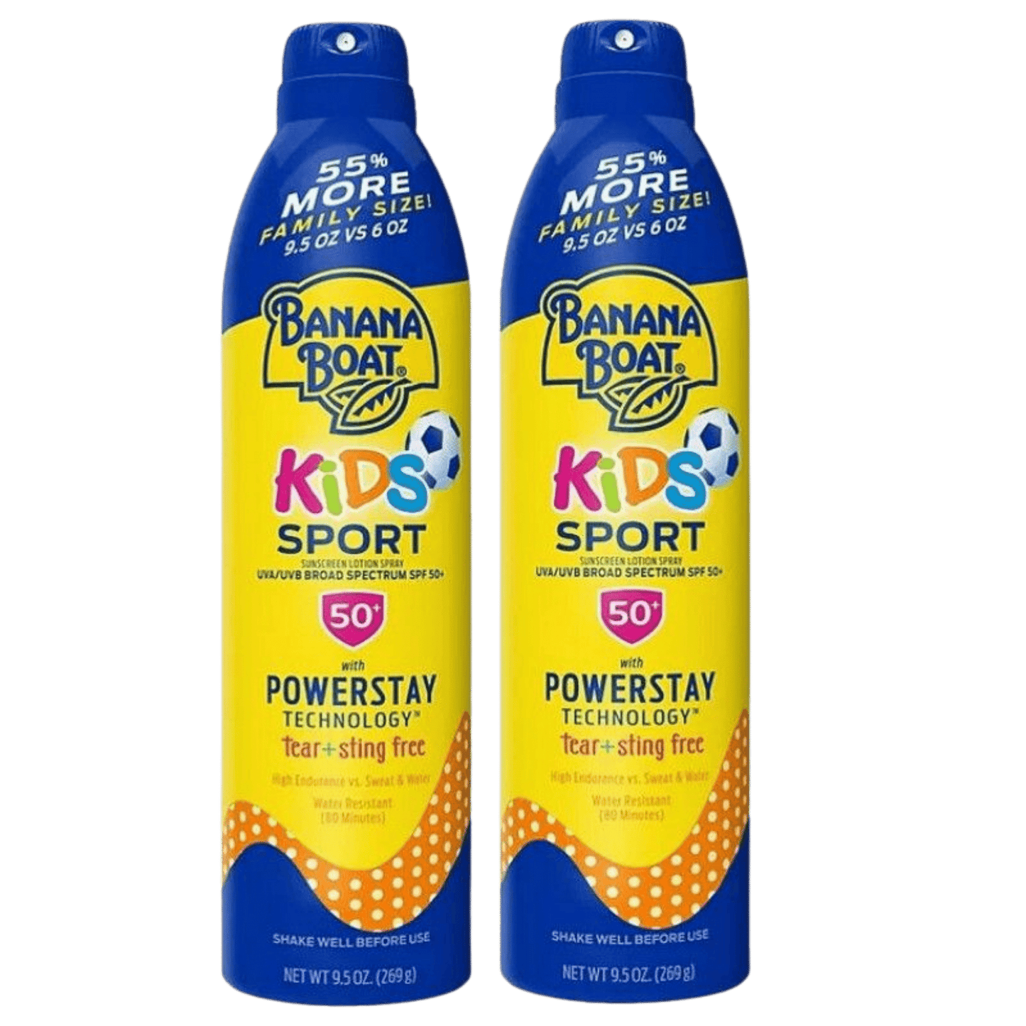 Banana Boat Kids Sport Sunscreen Lotion Spray 50+ (269g)