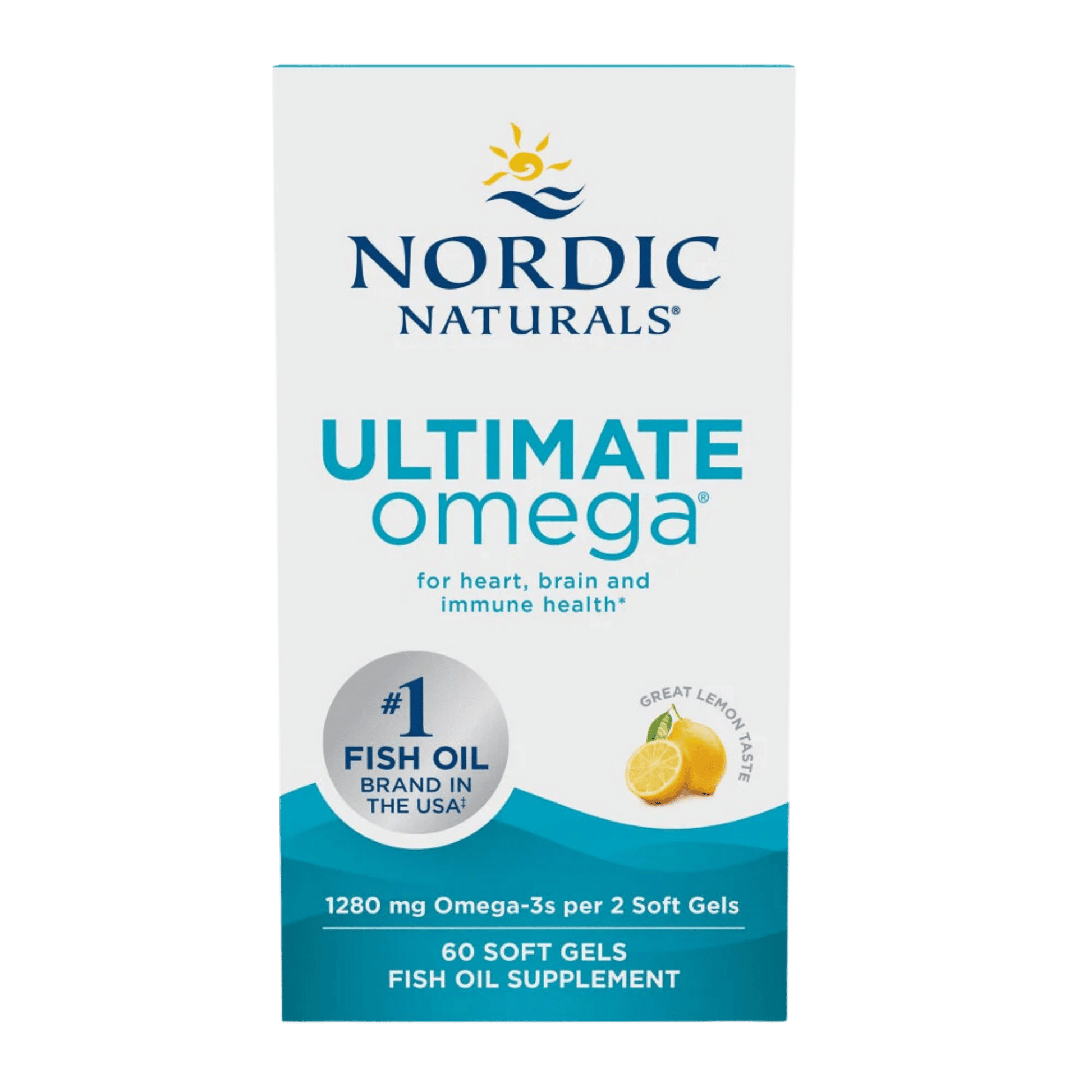 Available Nordic Naturals Ultimate Omega 3 Fish Oil Supplement Softgels - 60ct In SkinStash!