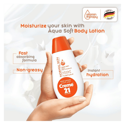 Creme 21 Aqua Soft Body Lotion (400ml)