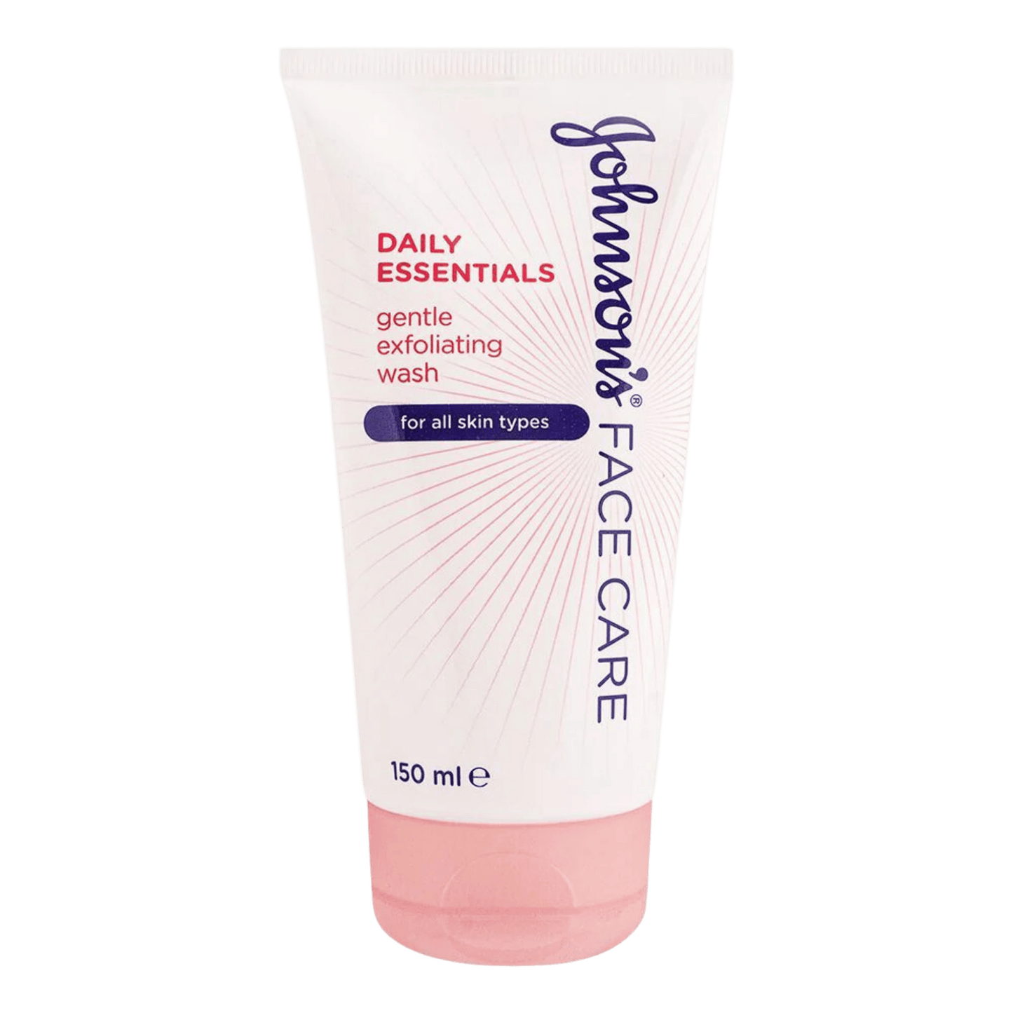 Johnson's Face Care Gentle Exfoliating Face Wash, For All Skin Types, (150ml)