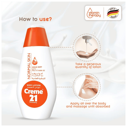 Creme 21 Aqua Soft Body Lotion (400ml)