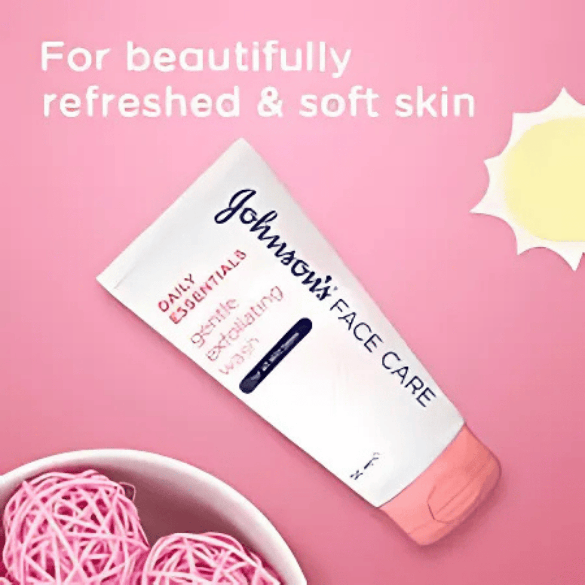 Buy Johnson's Face Care Gentle Exfoliating Face Wash, For All Skin Types, (150ml) Online In Pakistan!