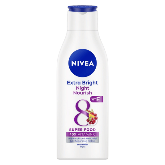 Nivea Body Lotion Extra Bright Night Nourish Available in Pakistan
